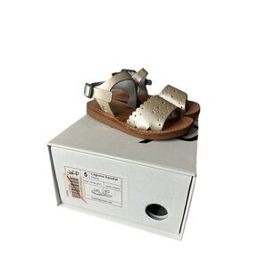 Freshly Picked Toddler Platinum Laguna Sandal Size‎ 5 With Box